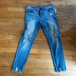 Distressed Blue Women's Jeans S